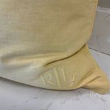 Yellow Ralph Lauren Pillow