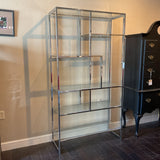 Metal & Glass Etagere
