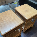 Pair of Braxton Culler Summer Retreat End Tables