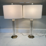 Pair of Acryllic Lamps