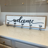 Welcome Hook Sign