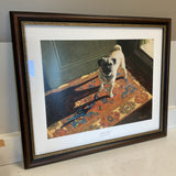 "Subtle Hint" Signed Pug Art