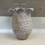 Sanibel White Wash Basket (Large) (R)
