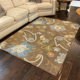 Floral Wool Rug