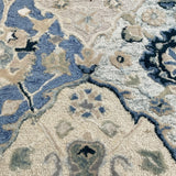 Safavieh Blue and Ivory Glamour Collecttion Runner