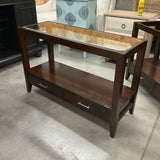 Glass Top Console Table (R)