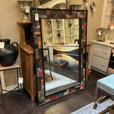 Recycled Patchwork Metal Mirror