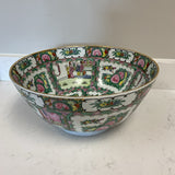 Rose Medallion Porcelain Bowl
