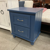 Navy Nightstand