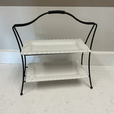 Southern Living 2 Tier Serving Rack