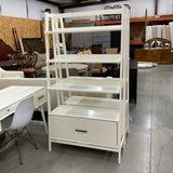 West Elm White Shelf As Is