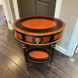 Oval End Table
