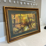 Autumn's Golden Glow Art