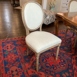 Henredon Dining Table, 1 Leaf and 6 Chairs