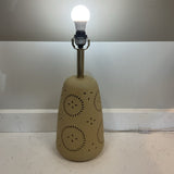 Tan Table Lamp with no Shade