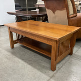 Oak Lift Cocktail Table