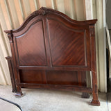 Queen Bed As Is (Chip in Side Rails)