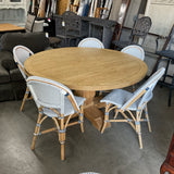 Arhaus Table with 5 Serena + Lily Chairs