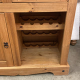 Pine Wine Cabinet