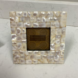 3x3 Mother of Pearl Picture Frame