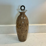 Glass Vase w/ Lid
