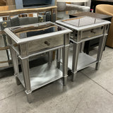 Pair of Pier 1 Mirrored Nightstands