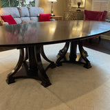 Hickory White Table with 1 leaf FIRM