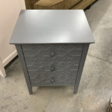 3-Drawer End Table