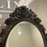 Carved Wood Mirror