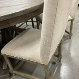 PGT Reclaimed Table with 6 Easterwood Chairs and Butterfly Leaf
