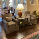 Pair of Small Club Chairs