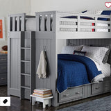 Pottery Barn Belden Full over Full Storag Bunk Bed