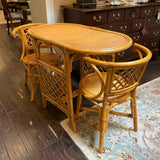 Rattan Table with 2 Chairs