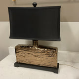 Bronze Hammered Lamp