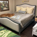 King Upholstered Bed (R)