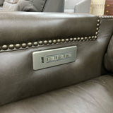 Universal Power Reclining Leather Sofa