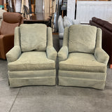 Pair of Sherrill Swivel Chairs
