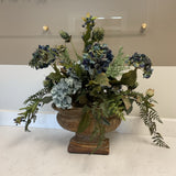 Blue Hydrangea Arrangement