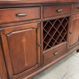 Haverty's Buffet with Wine Cabinet