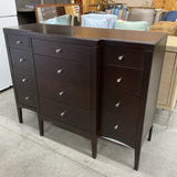 Dresser with Oval Mirror