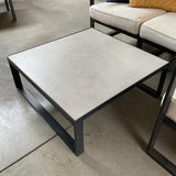 Outdoor Metal Sectional, Cocktail Table, Outdoor Cover, and Cushion Storage Bag