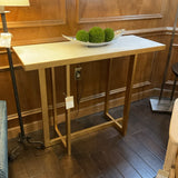 "The Olive Tree" Gold Leg Console (R)
