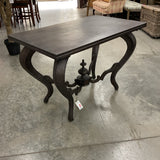 Fleron Black Metal Table (AS IS) (R)