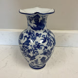 Blue and White Porcelain Bird Vase