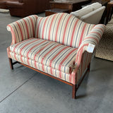 Camel Back Settee