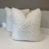 Pair of Ugg Sherpa Pillows