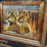 Tiger Framed Oil