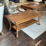 Custom Maple Cocktail Table