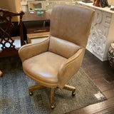 Hooker Leather Desk Chair