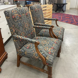 Pair of European Arm Chairs by Heritage Furniture